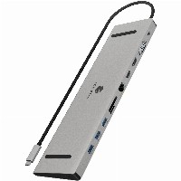 ICY BOX IB-DK2106a-CPD USB-C 11-in-1 PD 100W DockingStation