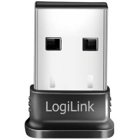 LogiLink Bluetooth 5.3 Adapter USB-A 2.0 20m Reichweite mit LED Schwarz