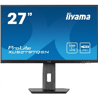 68,5cm/27″ (2560x1440) iiyama XUB2797QSN-B2 16:9 QHD IPS 1ms 100Hz HDMI DP USB-C Speaker Pivot Black