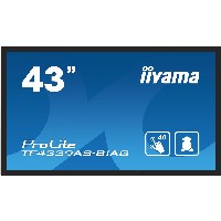 IIYAMA 108cm (43″) TF4339AS-B1AG 16:9 M-Touch 2xHDMI+DP+USB