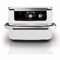 Ninja AF500EUWH Foodi FlexDrawer 10,4L Heißluftfritteuse Weiß