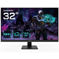 81,3cm/32″ (2560x1440) Gigabyte GS32Q 16:9 QHD SS IPS 1ms 170Hz 2xHDMI DP Black