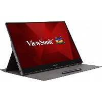 40,6cm/16″ (1920x1080) ViewSonic TD1655 16:9 FHD IPS Touch Portable 6,5ms 60Hz MiniHDMI USB-C Speaker silver