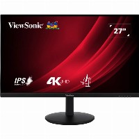 68,6cm/27″ (3840x2160) ViewSonic VG2708-4K 16:9 4K IPS HDR10 4ms 60Hz 2xHDMI DP Pivot Black