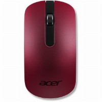Acer Slim Optical Mouse wireless red