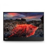35,6cm/14″ (2240x1400) Lenovo ThinkVision M14t Gen 2 IPS Touch portable 6ms 60Hz 2xUSB-C Black