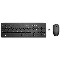 HP 235 Tastatur und Maus Set Combo Wireless black DE QWERTZ