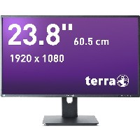 61cm/24″ (1920x1080) TERRA 2456W PV V3 16:9 FHD IPS 5ms 75Hz HDMI DVI DP Speaker Black