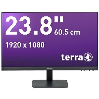 60,5cm/23,8″ (1920x1080) TERRA 2427W V2 16:9 FHD VA 5ms 100Hz HDMI DP USB-C Vesa Black