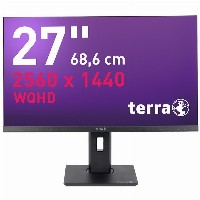68,6cm/27″ (2560x1440) Terra 2772W PV 16:9 WQHD IPS 5ms HDMI DP USB-C Speaker Black