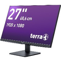 68,6cm/27″ (1920x1080) Terra 2727W V2 16:9 FHD VA 5ms HDMI DP Speaker Black