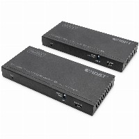 DIGITUS 4K HDBaseT HDMI KVM Extender Set USB 2.0 150m