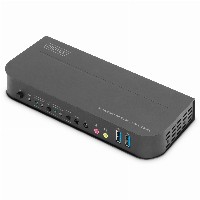 Digitus DS-12850 KVM-Switch 2-Port 4K/60Hz 2x DP > 1x DP/HDMI