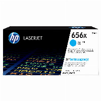 HP 656X High Yield Cyan Original LaserJet toner cartridge Toner