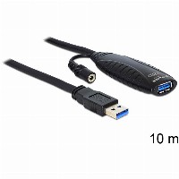 DELOCK Kabel USB 3.0 Verlngerung. aktiv 10 m