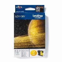 Brother Tinte LC-1100Y Gelb bis zu 325 Seiten nach ISO/IEC 24711