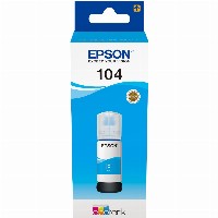 Epson Tinte 104 EcoTank C13T00P240 Cyan bis zu 7.500 Seiten