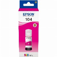 Epson Tinte 104 EcoTank C13T00P340 Magenta bis zu 7.500 Seiten