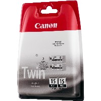 Canon BCI-15BK 2x black