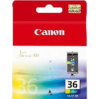 Canon Tinte CLI-36 1511B001 Color bis zu 249 Seiten gemäß ISO/IEC 24711