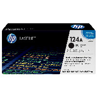 HP 124A Black Original LaserJet toner cartridge Toner