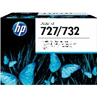 HP 727 Original Druckkopf schwarz und farbig Standardkapazitt 1er-Pack