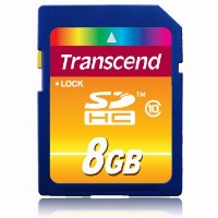 CARD 8GB Transcend Ultimate SDHC 10MB/s