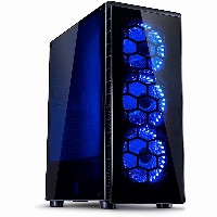 Midi Inter-Tech CXC2 Blue. w/o PSU
