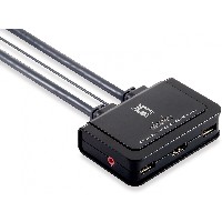 KVM Switch 0290 2-Port Kabel. HDMI. USB. Audio