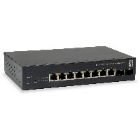 Switch 8x GE GEP-1051 2xGSFP 70W 8xPoE