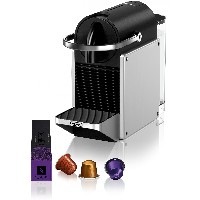 DeLonghi Kaffeemaschine Pixie EN127.S *silber/schwarz*