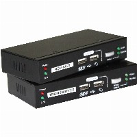 KVM Extender KVM-9036 over IP 2xUSB
