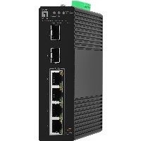 Switch 6x GE IGS-2106P 2xSFP. 4xPoE Outputs sw