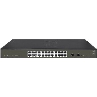 Switch 24x GE GES-2126 2xGSFP 19″ Hilbert