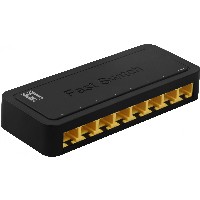 Switch 8x FE FEU-0812 Kunststoff