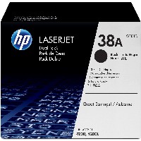 HP Tonerpatrone - Doppelpack - Q1338D - No.38A - schwarz - je 12.000Seiten