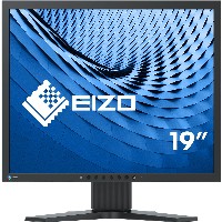 EIZO 48.3cm (19″) S1934H-BK 5:4 DVI+DP LED IPS Lift bl.