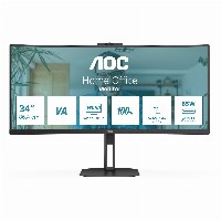 AOC 86.0cm (34″) CU34V5CW/BK 21:09 HDMI+DP+USB-C Cur.WebC retail