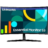 68,6cm/27″ (1920x1080) Samsung S27D366GAU 16:9 FHD VA Curved 4ms 100Hz VGA HDMI Black