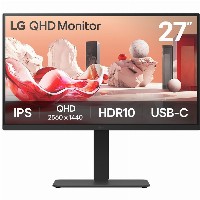 LG LCD 27BA75QB-B 27″ black USB-C. KVM. Daisy Chain.RJ45