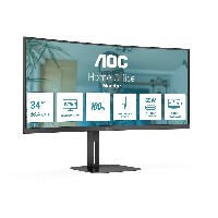 AOC 86.0cm (34″) CU34V5C/BK 21:09 HDMI+DP+USB-C Curved retail