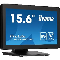 IIYAMA 39.5cm (15.6″) T1633MSC-B1 16:9 M-Touch HDMI+DP+USB retail