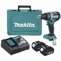 Makita Akku-Schlagbohrschrauber DHP484RTE 2x5.0Ah/18V