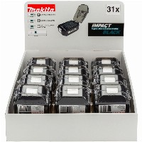 Makita Display 12x Impact Black Bit-Set 31-tlg.