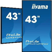 IIYAMA 108cm (43″) LH4341UHS-B2 16:9 3xHDMI+USB IPS 4K retail