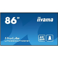 IIYAMA 217.0cm(86″) LH8665UHSB-B1 16:9 2xHDMI+DP+2xUSB IPS retail (Speditionsversand)