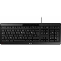 CHERRY TAS STREAM KEYBOARD Corded CS-Layout schwarz