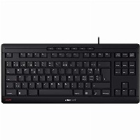 CHERRY TAS STREAM KEYBOARD TKL Corded CH-Layout schwarz