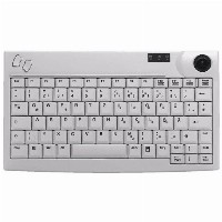 CHERRY AKTIVE KEY Industry 4.0 Mini Trackball Keyboard USB L