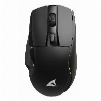 Sharkoon Maus Shark SGM50W Optisch 6 Tasten 6.400 DPI schw
